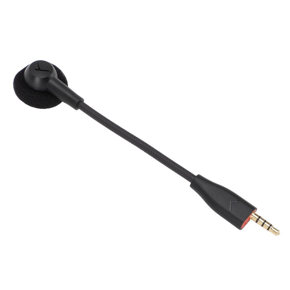Plug and Play Gaming Headset Mic Gooseneck Hose Microphone for MMX100 MMX150 Live Streaming