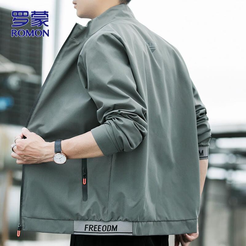 ROMON Мужская куртка в стиле business casual со стойкой