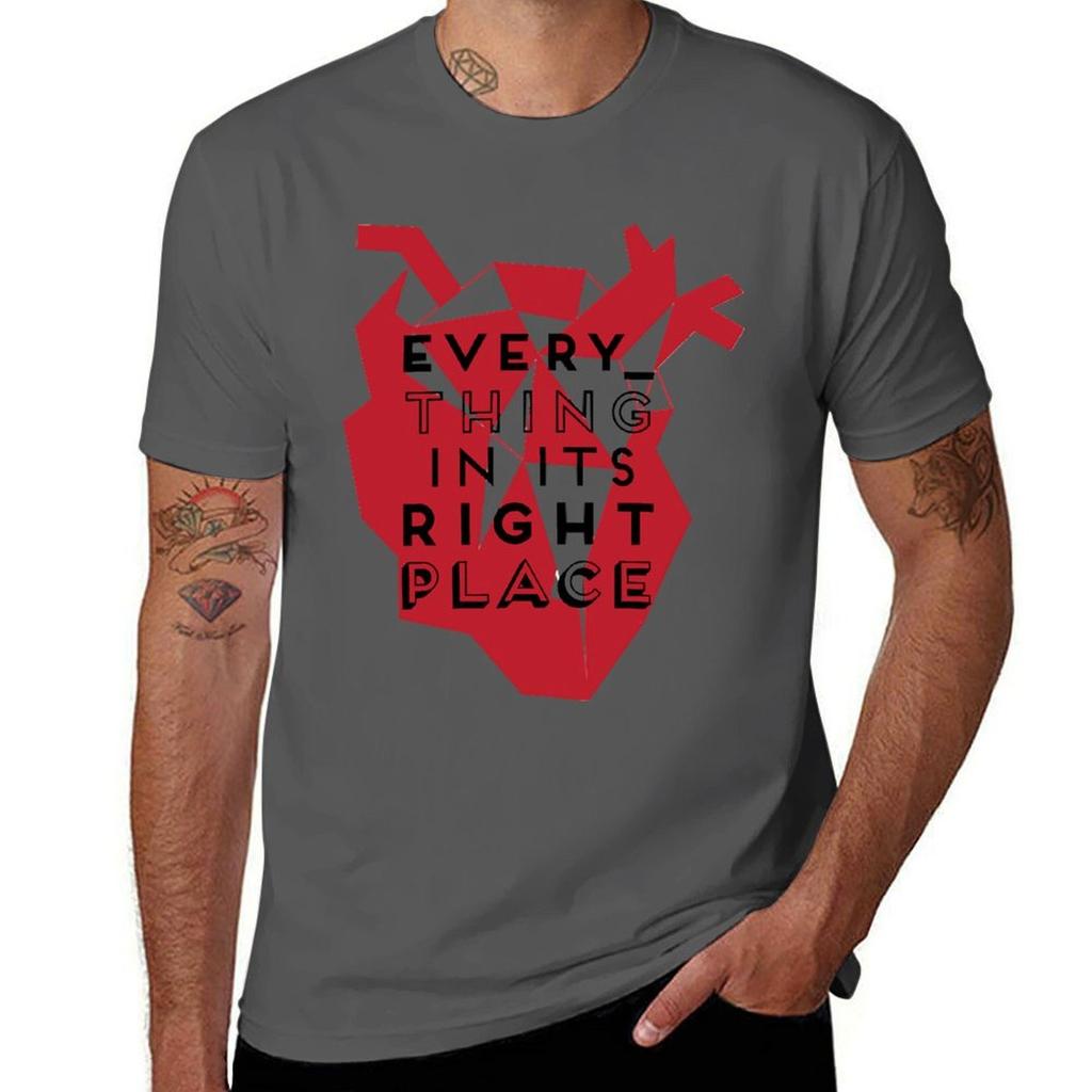 Everything In Its Right Place Tshirt Holiday Outdoor Tshirt