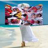 1pc Mighty Morphin Power Rangers3 Beach Towel, Comfortable and Thick, and Swimming/Bath/Picnic/Camping Towel, Suitable for Seaside Beaches