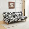 High Quality Printed Pattern Dustproof Sofa Bed Cover Stretch Futon Slipcover For Living Room New Style Home Decoration