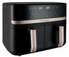 RUSSELL HOBBS Satis Fry DualBasket Air Fryer, 27680-56, Black