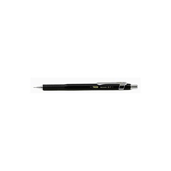 Механический карандаш TWSBI Precision Черный 0,7 мм Выдвижной наконечник