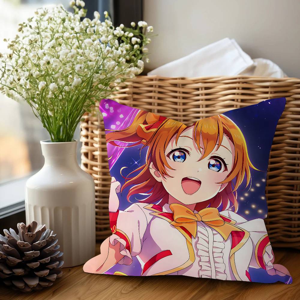 Аниме Love Live Косака Хонока Наволочки Домашнее Постельное Белье Декоративная Наволочка Свадебная Супер Мягкая Наволочка