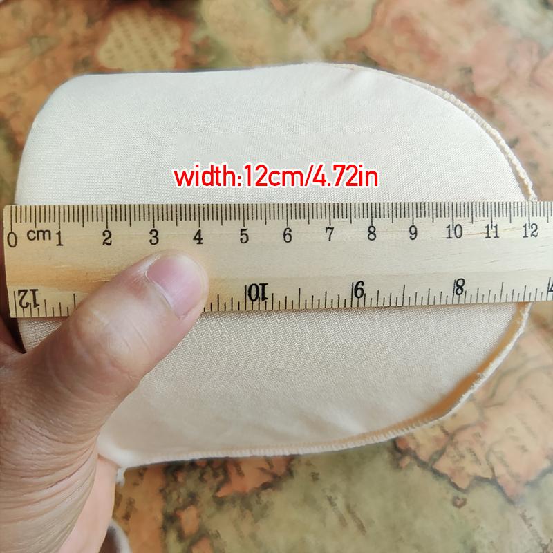 1Pair 3.5cm Thickness Shoulder Pads Right Angle Encryption High Pads Sewing Accessories Foam Shoulder Pads for T-Shirt Clothes