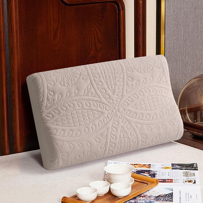 50x30см/60x40см Водонепроницаемая латексная наволочка с эффектом памяти из пеноматериала Наволочки для подушек Однотонная хлопковая наволочка для сна