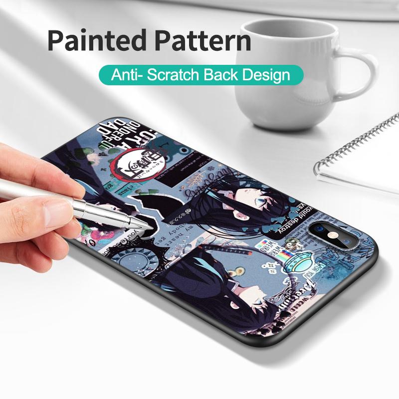 Черный чехол из ТПУ для OPPO A11S A15 A15S A16 A16S A16K A16E K3 K10 K9S ACE2 5G Tokitou Muichirou