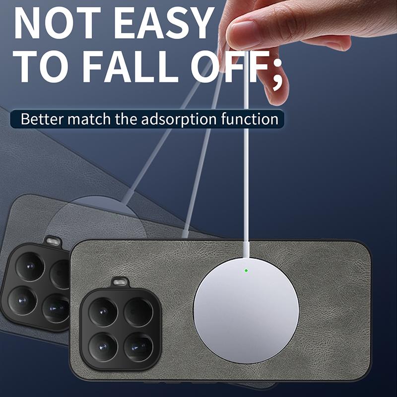 Для Xiaomi Mi 15T 14T Pro Чехол Роскошная Кожа PU Магнитный Magsafe Защитная Задняя Крышка Для Mi 17 Pro Max 17Pro Чехол для Телефона