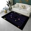 Ретро Ковер-Игрок P-Pacman Нескользящий Ковер для Гостиной, Спальни, Игровой Комнаты, Мягкий Ковер-Подстилка для Пола Домашний Декор Ковер для Детской Комнаты Подарок
