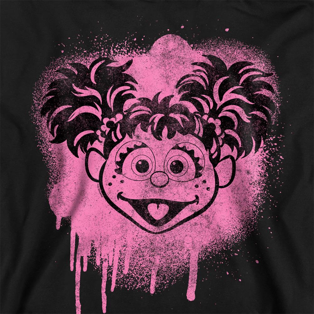 Sesame Street Unisex Adult Abby Cadabby Face Sweatshirt