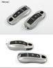 Fits Porsche Key Shell: New Cayenne, Macan, Panamera, 718, Taycan - Ice Raspberry Pink Matte Gray Solid Color