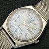 Seiko 5 АВТОМАТИЧЕСКИЕ ЯПОНСКИЕ 6309A МУЖСКИЕ ВИНТАЖНЫЕ ЧАСЫ С БЕЛЫМ ЦИФЕРБЛАТОМ a701354-5 R206a-a701354