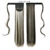 LISI HAIR Long Straight Wrap Around Clip In Ponytail Hair Extension Heat Resistant Synthetic  Pony Tail Fake Hair