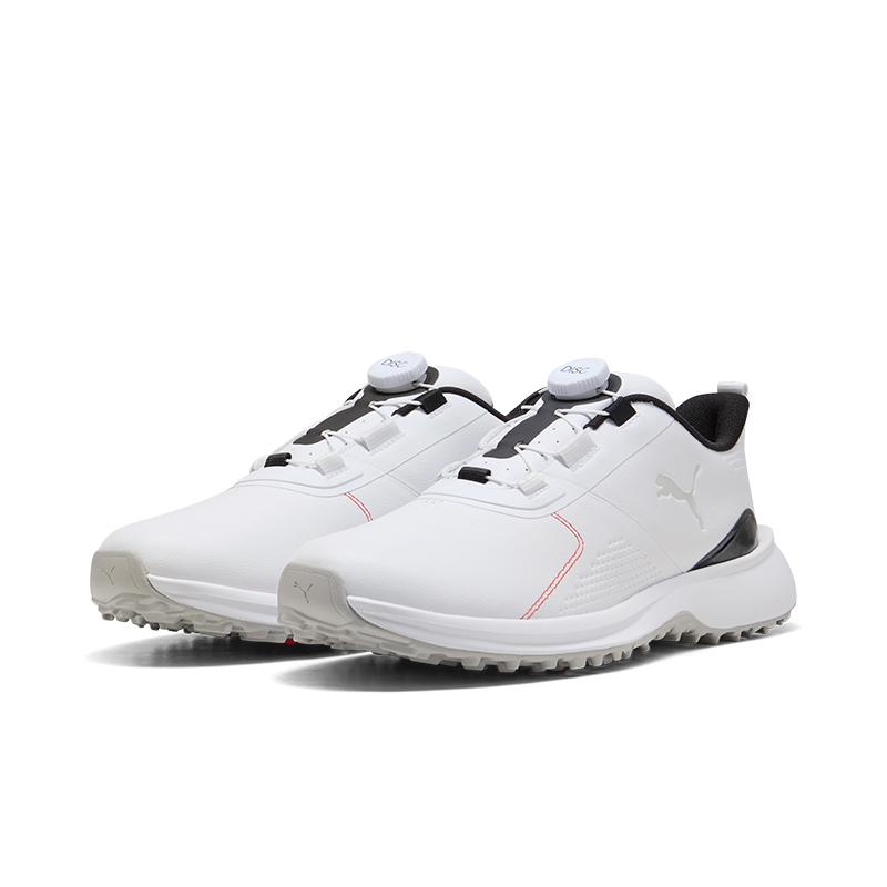 Puma Синтетическая кожа Fusion Grip Легкие Стабильные Упругие Удобные Дышащие Без шипов Обувь для диск-гольфа Мужская Обувь для гольфа 314082-01