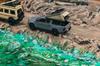 TARMACWORKS Toyota Hilux Серый Завершенный Продукт 1/64 T64R-041-CAMP