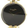 Bakira Watches 47 154-2 blackDial Plated Gold Quartz Analog Display Mens Used
