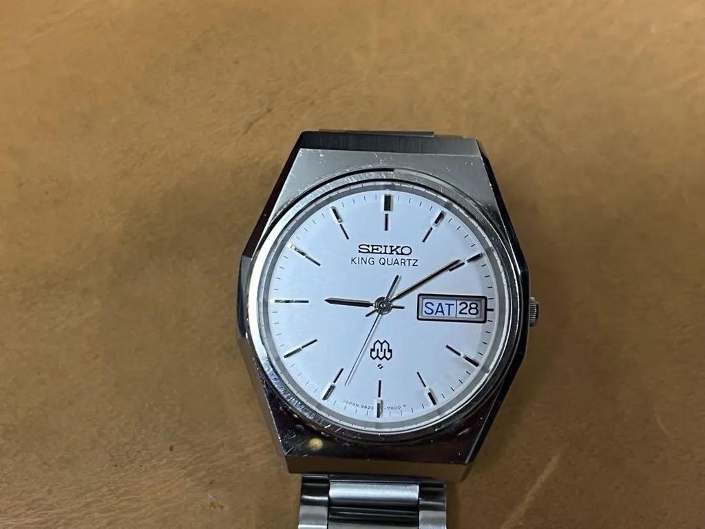 [USED] SEIKO KING QUARTZ White Dial