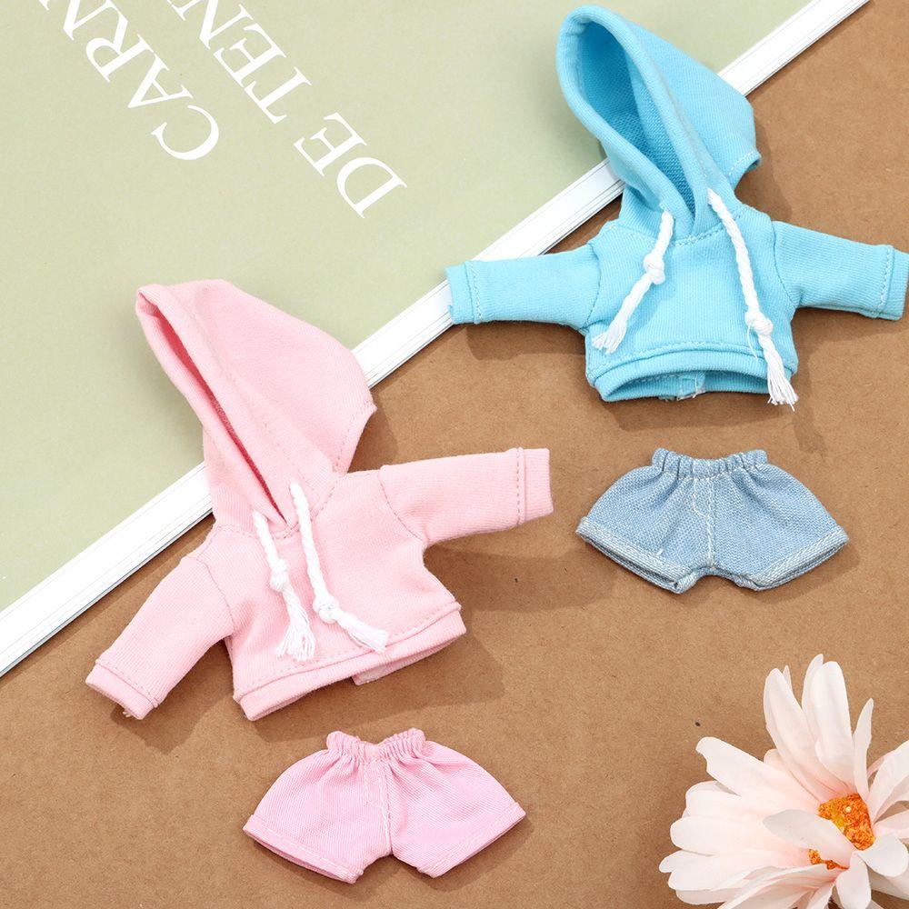 Кукольные шорты Аксессуары для кукол BJD Толстовки ручной работы Свитшоты Наряды Кукольный топ Кукольная одежда