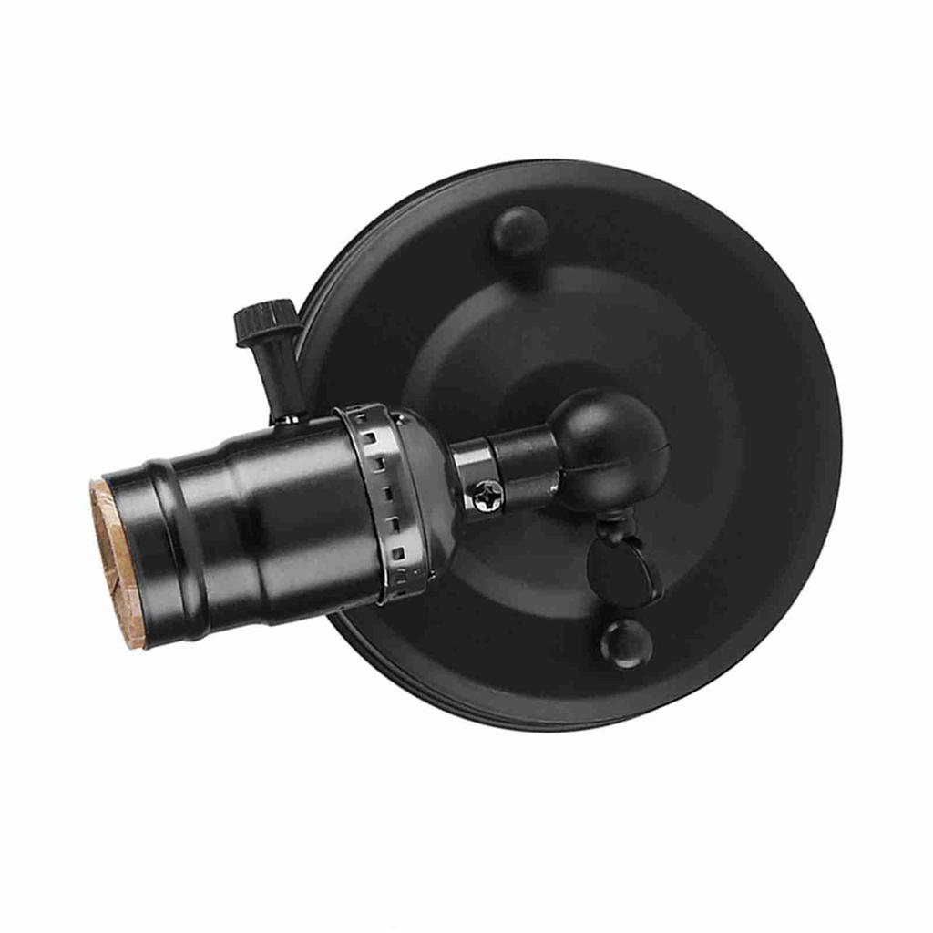 Винтажный настенный светильник E27 с выключателем для домашнего использования и украшения 220 В