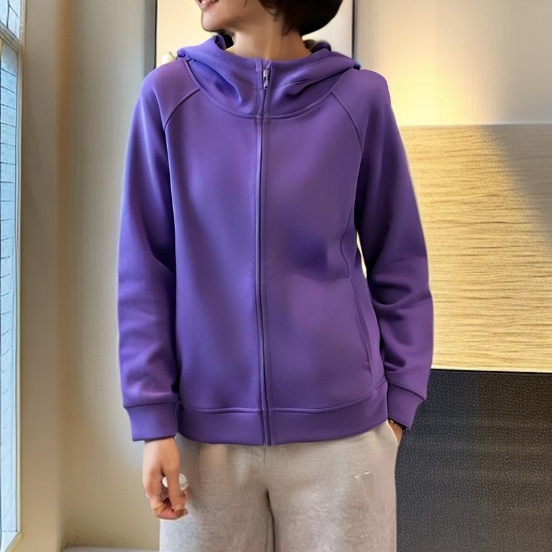 Худи на молнии для миниатюрных женщин: Спортивная весенняя куртка 2025