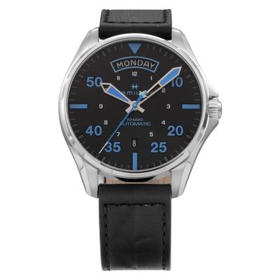 Часы Khaki Pilot Day Date H64625731 Black [Hamilton] Мужские [Товар]