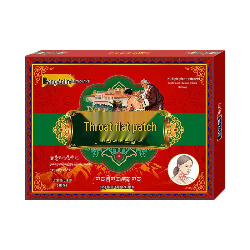 Пластырь для облегчения боли в горле и успокаивающий ролик - Помощь при кашле, тошноте, мокроте, дискомфорте и рвотном рефлексе