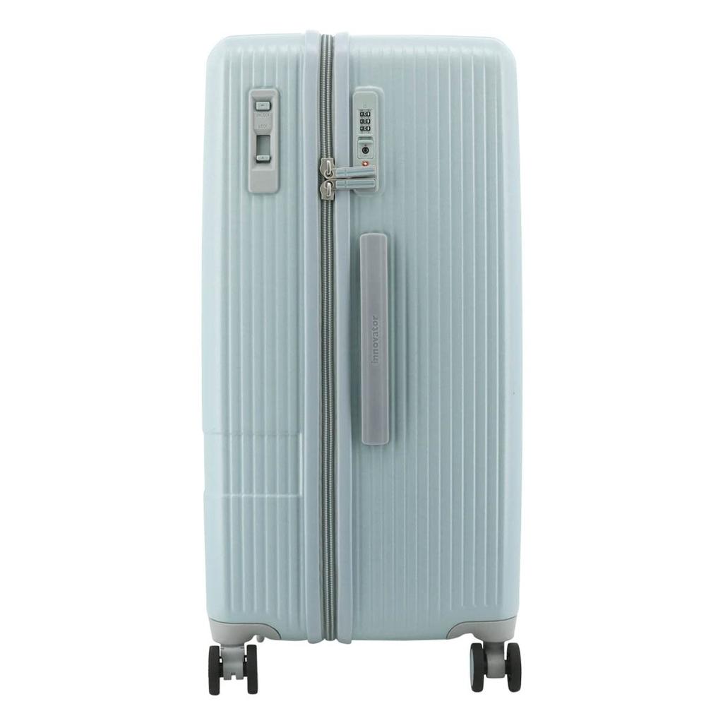Чемодан EXTREME M Размер 75л INV70 Чехол для переноски Жесткий легкий дорожный большой емкости БЛЕДНО-СИНИЙ [Innovator] 4,2 кг