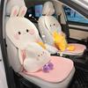 Car Cushion Winter Plush Warm Pillow Lumbar Cushion Car Interior Decorations Fart Cushion Chair Cushion Car Accessories
