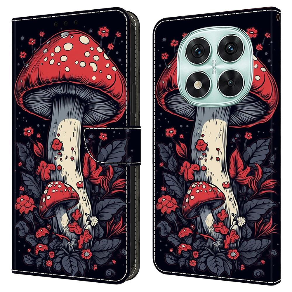 For Xiaomi Redmi Note 14 Pro 4G Leather Case Pattern Printing Wallet Stand Flip Phone Cover