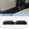 ZUNDUO Toyota New Land Cruiser 250 Land Cruiser 250 Series Kick Guard Rear Seat Back Protector Dirt Prevention Anti-Dick Protection TPE Material Waterproof