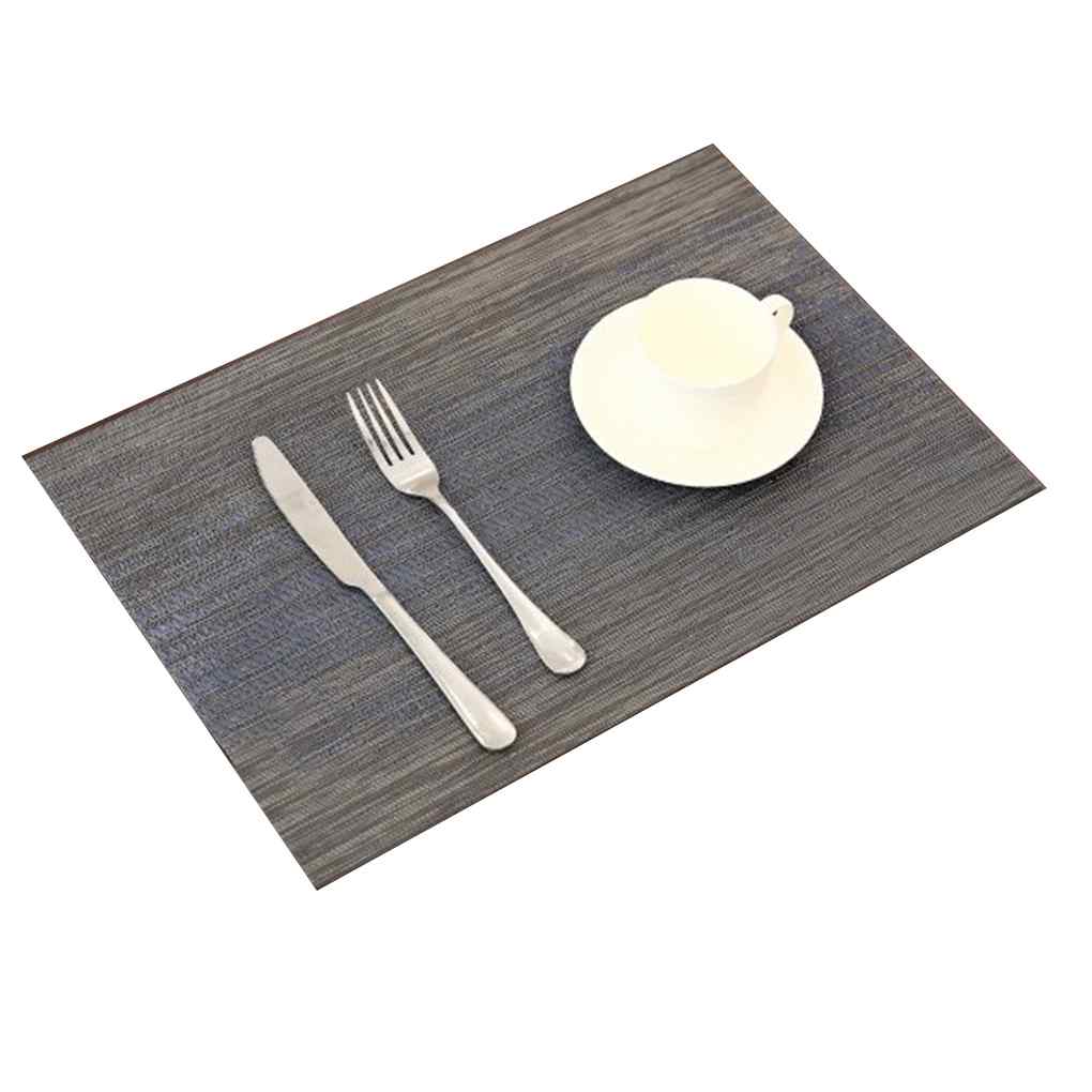 PVC Quick-drying Placemats Insulation Mats Coasters Kitchen/Dining Table