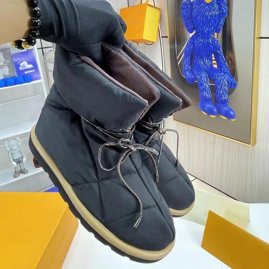 Women Fashion 2024 New In Ankle Boots Winter Warm Female Snow Boots Fur Platform Casual Short Shoes Brand Woman Thigh High Boots