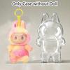 Labubu Protector Case Labubu V3 Suitable For Wearing Clothes Loose Less Crowded Protective Acrylic Storage Case Transparent