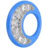 Hand Tambourine Children Teaching Aid Percussion Musical Instrument Toy Blue for Kid