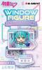 RE-MENT [Серия Hatsune Miku] Коллекция WINDOW FIGURE, примерно В115 x Ш70 x Г60 мм, изготовлена из ПВХ