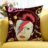 For DDavidS BBowieS World Various Sizes Square Pillow Case For Car Home Bedchamber Decor