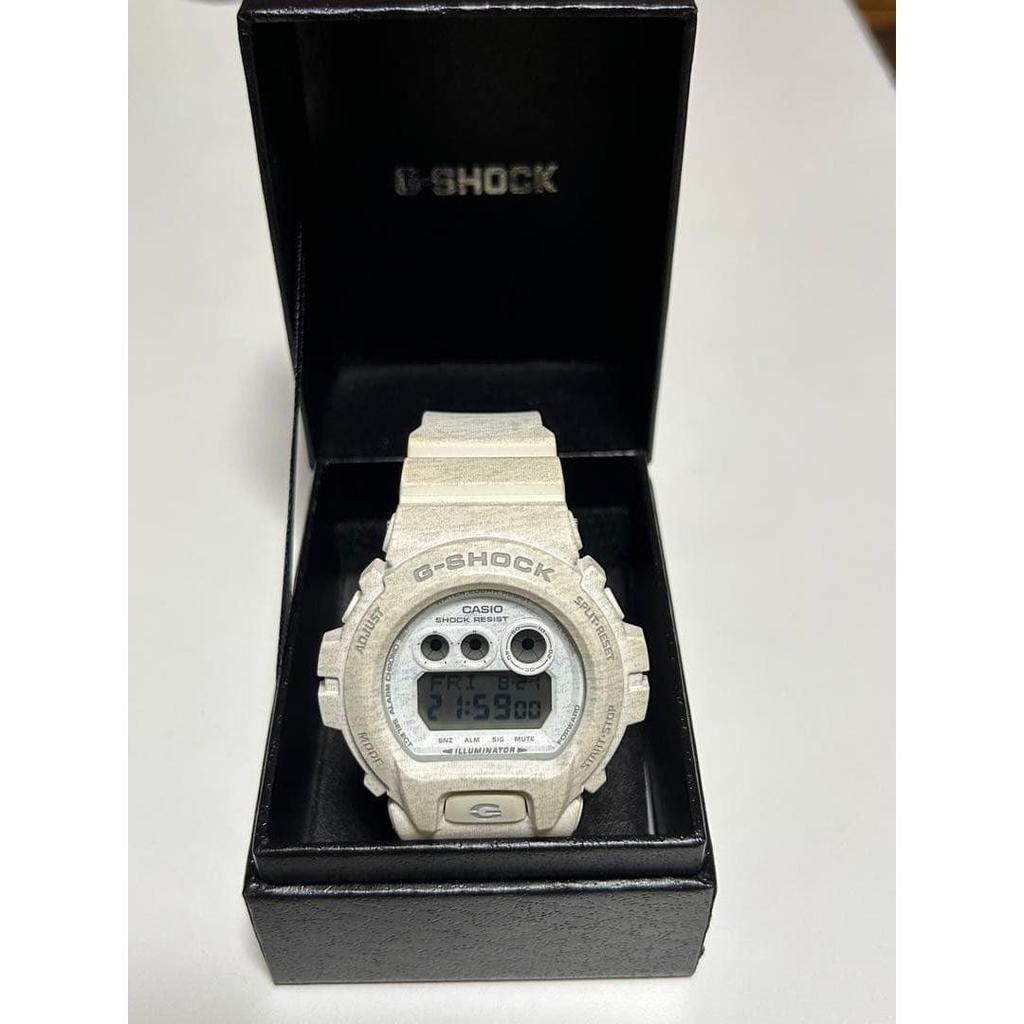 Б/у Ультра редкий основной блок CASIO G-SHOCK, белый, большой циферблат
