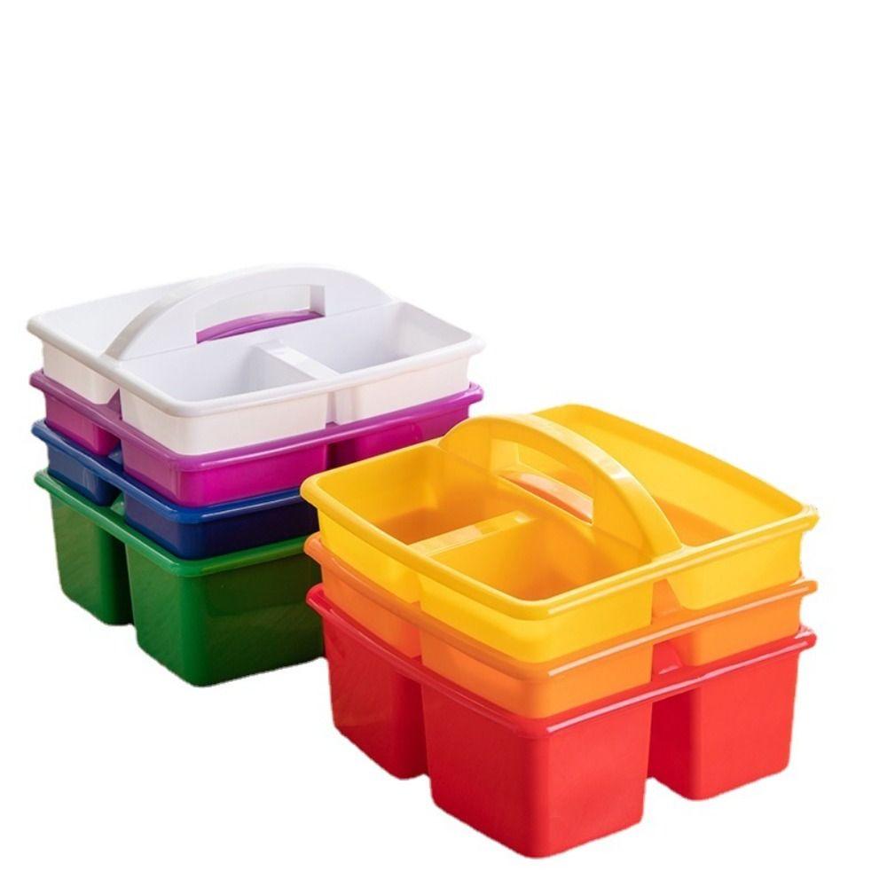 Desktop Organizer Desk Storage Box Basket Multifunctional Art Marker Organizer  Stationery