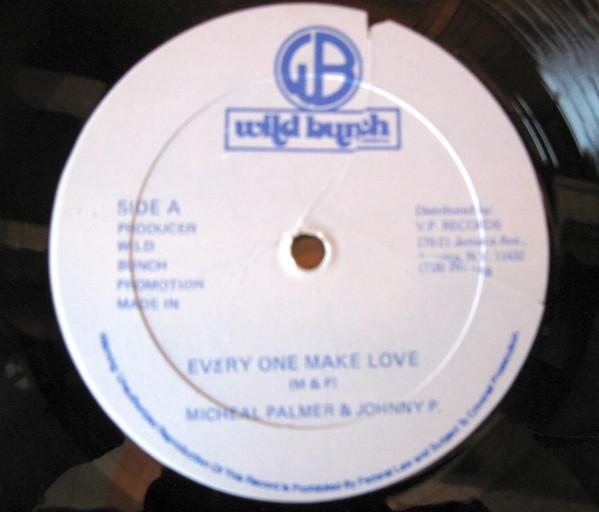 12-дюймовая пластинка MICHAEL PALMER JOHNNY P TUFFEST Every One Make Love BW Ready Like NONE Wild Bunch US Reggae Ska Dub Б/у