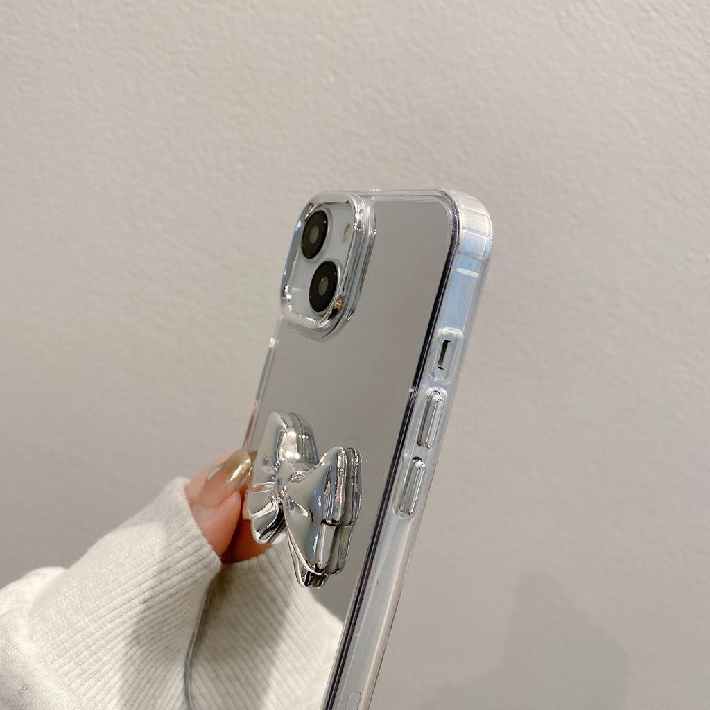 Acrylic Mirror Suitable for Apple 15promax Protective Case Love Iphone13 16 Mobile Phone Case 14 Girl