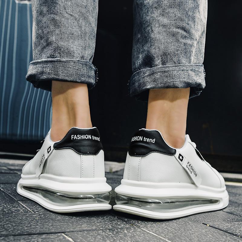 Кроссовки Мужская модная повседневная обувь Мужская обувь для папы Тенденция контрастного цвета Универсальная мужская обувь Мужская маленькая белая обувь