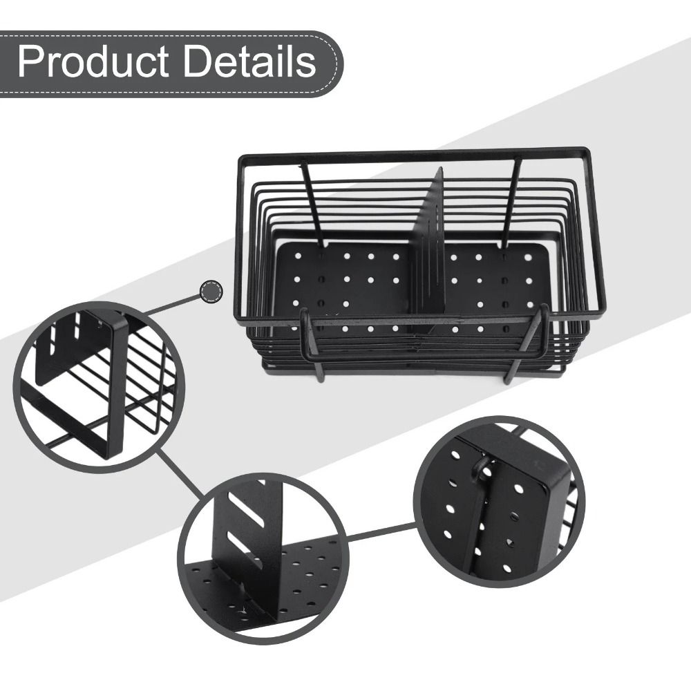 Подвесной органайзер для столовых приборов из нержавеющей стали, новый ящик для хранения палочек для еды
