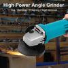 1 комплект, электрическая угловая шлифовальная машина, работа одной рукой, высокая мощность, вилка США/Великобритании/ЕС, ручная электрическая шлифовальная машина, режущий станок, поставка на дом