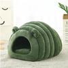 Warm and Comfortable Cat and Pet Dog Nest Home Decoration Autumn and Winter Cat Bed Semi Enclosed High Beauty Pet Nest