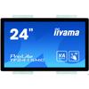 Iiyama ProLite TF2415MC-B2 moniteur à écran tactile 60,5 cm (23.8") 1920 x 1080 pixels Noir Plusieurs pressions Multi-utilisateur