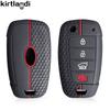 4 Buttons Car Remote Key Case Silicone Key Cover Holder For Hyundai I30 IX35 Tucson Solaris Focus Sonata Accent Elantra Creta