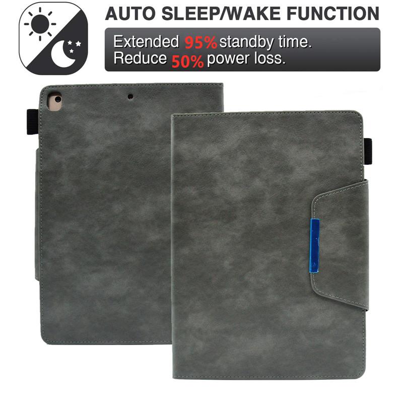 Чехол для iPad 10 9-го поколения, роскошный кожаный чехол-кошелек для iPad 9.7 10.2 Pro 10.5, чехол для iPad 9 10 8 7 6 5-го поколения Air 2