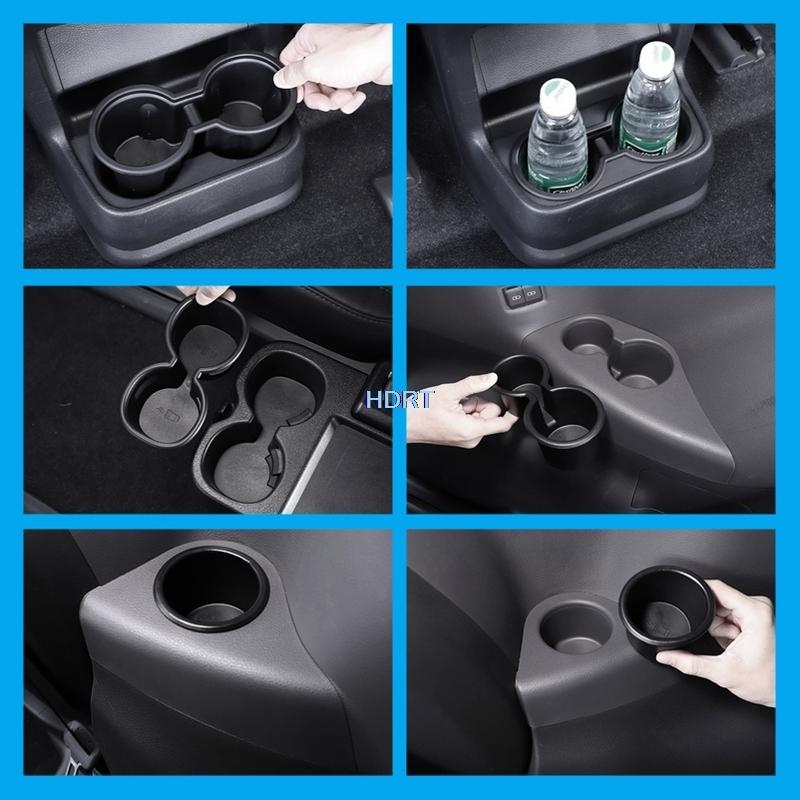For Toyota Sienna/Granvia + Car Style Rear Air Vent Outlet Slot Pad Water Cup Holder Glove Armrest Storage Box Accessories