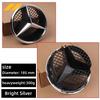 For Benz FS1Black border and silver border decoration W204 2006-2012 B/Vfor Mercedes Benz  class 2005-10 Car Front Grilled Star Emblem Logo