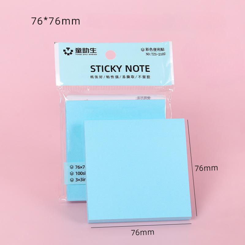 100-Color Sticky Notes - 4-Color Memo Pads, Tearable for Office, Home & School, Perfect for Holidays & Gifting